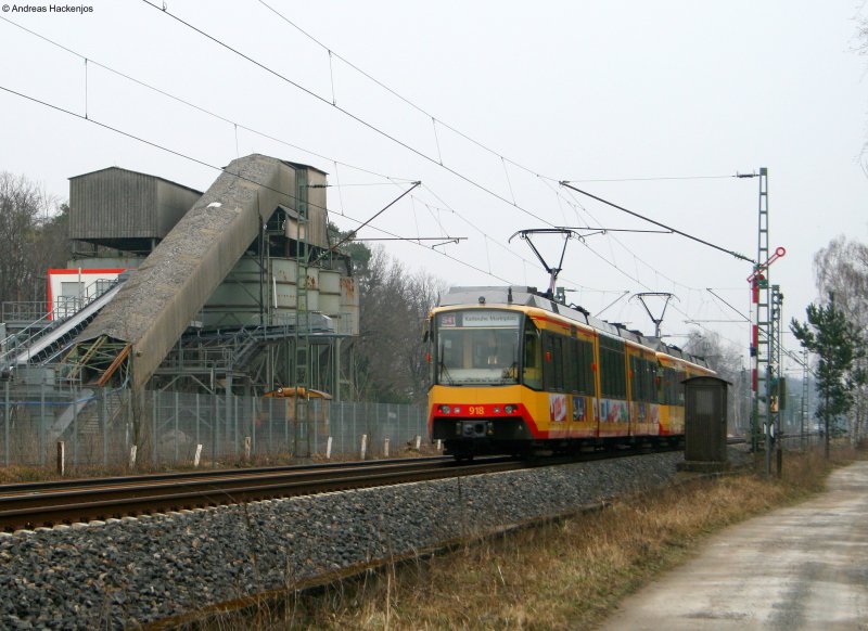 918 und*** als S41 nach Karlsruhe Marktplatz in Forchheim 22.309