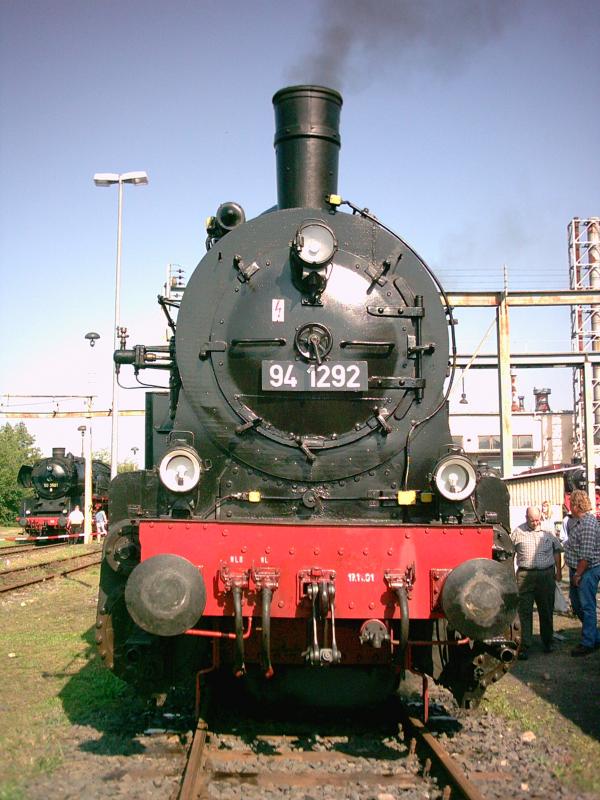 94 1292 (Rennsteiglok) im RAW Meinigen im September 2004 