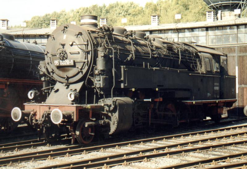 95 0028-1 September 1999 in Eisenbahnmuseum Bochum-Dahlhausen