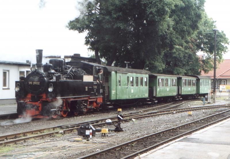 99 5902 der HSB in Wernigerode am 05-06-2000