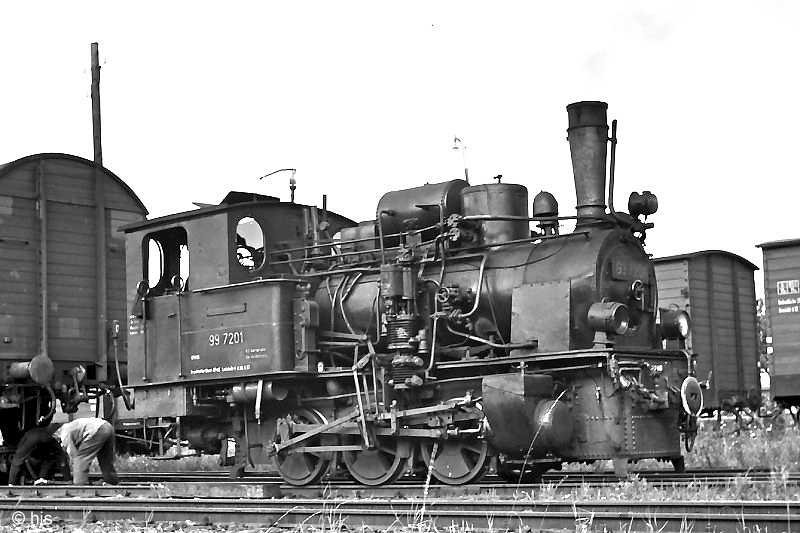 99 7201 in Mosbach (16. August 1963)