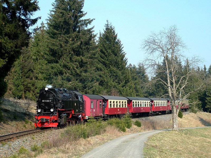 99 7235-7 kurz vor Sorge