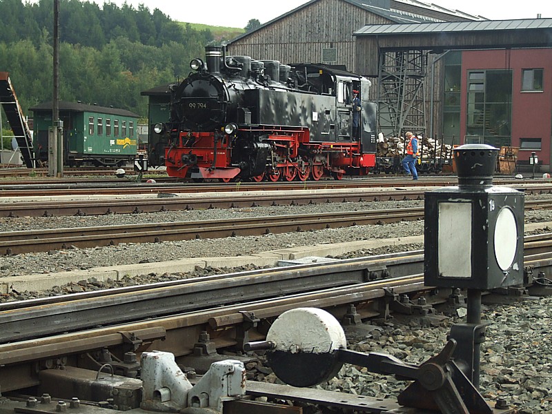 99 794 am 13.08.2009 in Oberwiesenthal.