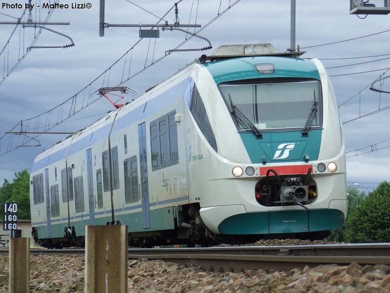 A Minuetto train from Asti to Voghera