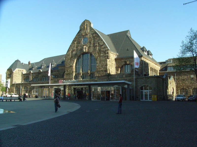 Aachen Hauptbahnhof, 
Ansicht
16.04.2007  