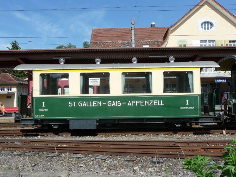 AB - Oldtimer Peronenwagen 1 Kl. As 101 abgestellt in Gais am 03.09.2008