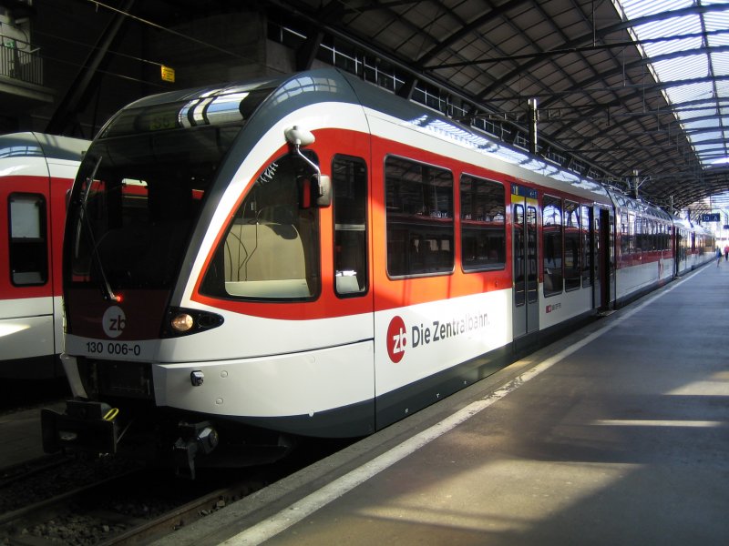 ABe 130 006-0 als S5 in Luzern am 27.7.06