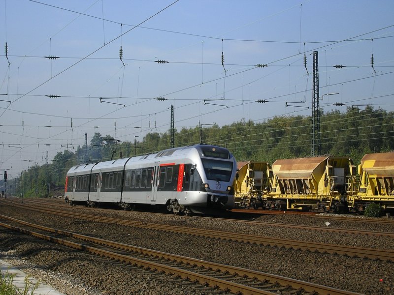 ABELLIO Stadler Flirt als RB 40 von Essen Hbf. ber Bochum Hbf. nach Hagen Hbf.(26.09.2008)