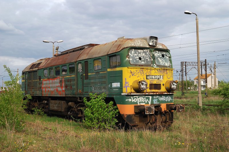 abgestellte ST44 in Ostroleka (05.05.2009)