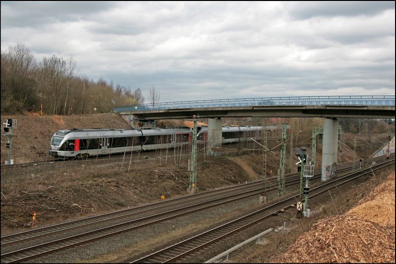 ABR99646 (RE16  Ruhr-Sieg-Express ) ,von Essen Hbf nach Siegen/Iserlohn, wird in wenigen Minuten Witten Hbf erreichen. (09.03.2008)