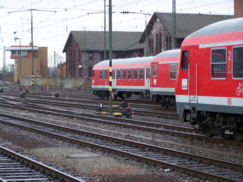 Abstellbereich Aalen am 1.Dezember 2007