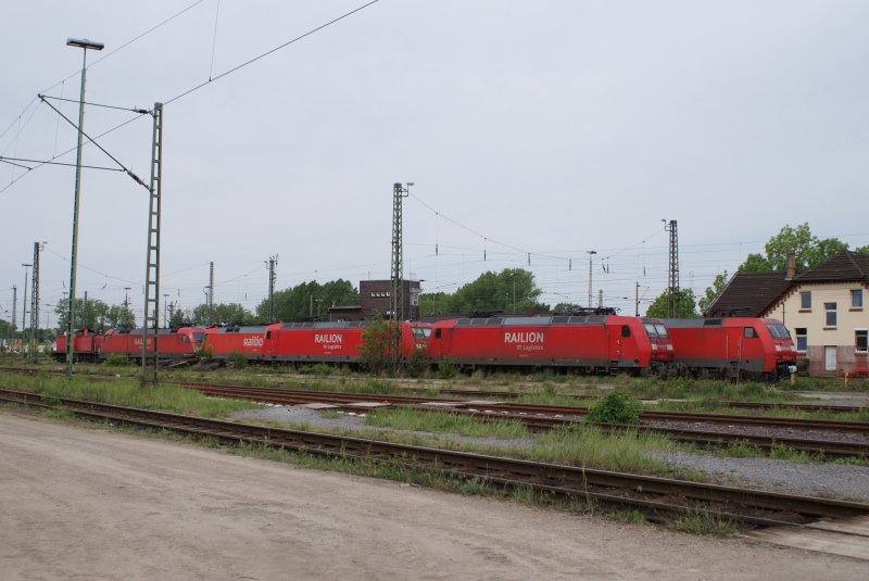 Abstellgruppe in Seelze 09.05.2009