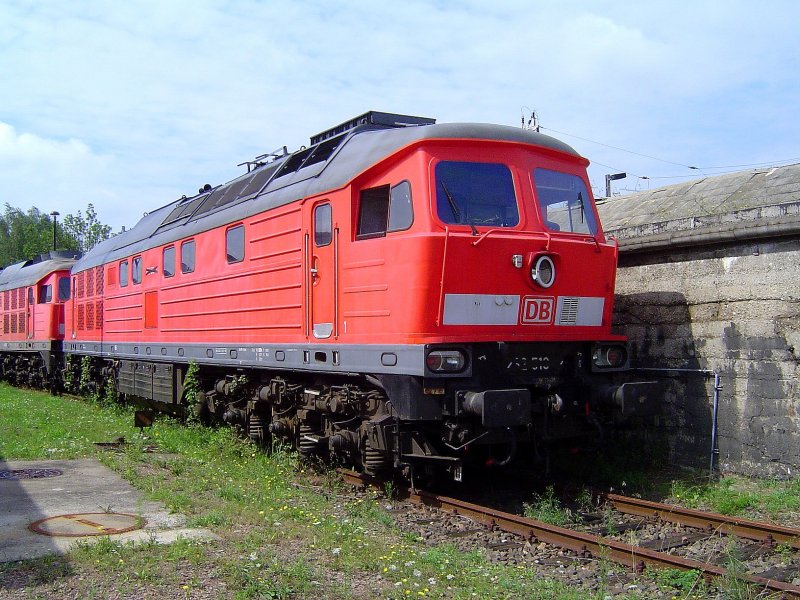 Abstellung zur Ersatzteilgewinnung in Halle/Saale