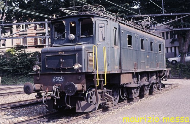 Ae 3/6 10648 - Winterthur Depot - 10.06.1988