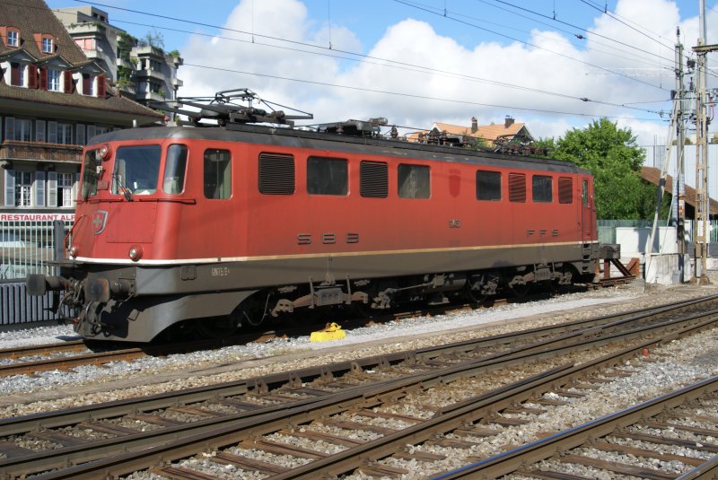 Ae 6/6 11431 steht am 16.5.09 abgestellt in Thun.