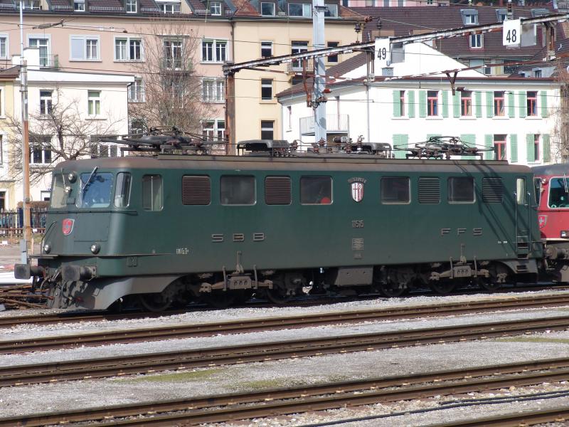 Ae 6/6 11515  Kreuzlingen  am 14.03.04 in St.Gallen