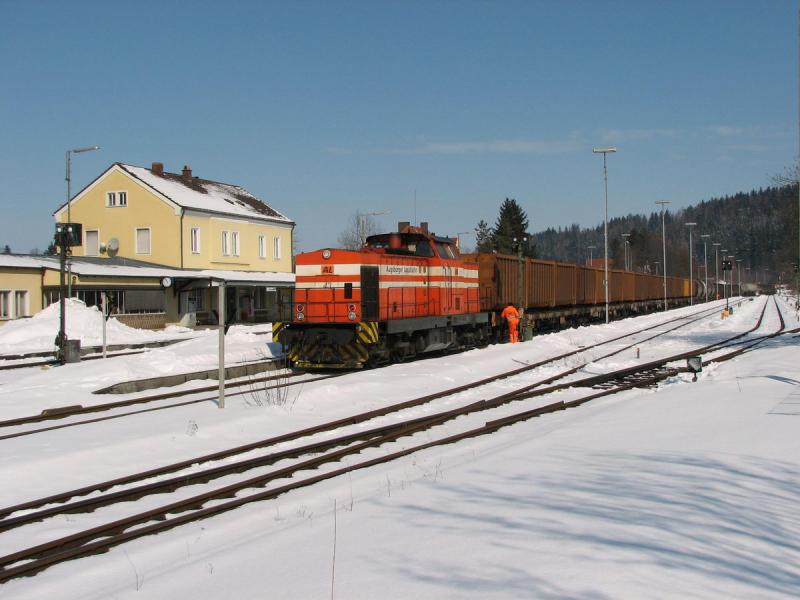 AL 43, ex 199 891 der Augsburger Lokalbahn in Schongau (14.03.2006)