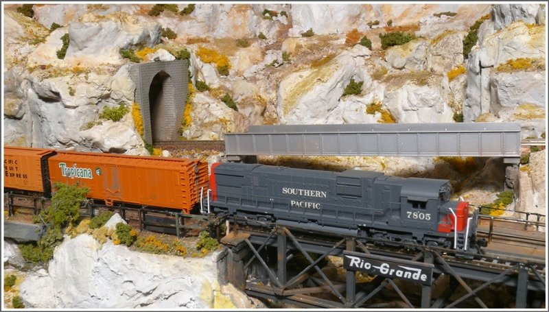 ALCO C-630 7805 Southern Pacific. Hersteller: Atlas. (01.06.2009)