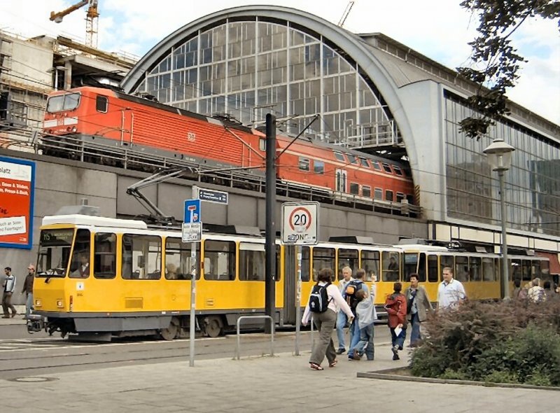 Alexanderplatz - Bahn und Strassenbahn 2006