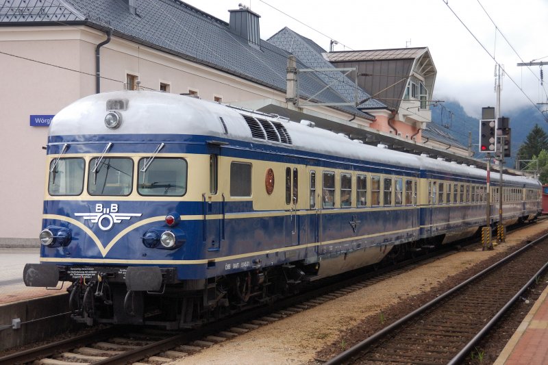 Als wr er gestern aus der Fabrik gekommen, der  Blaue Blitz . (Wrgl, 23.08.2008)