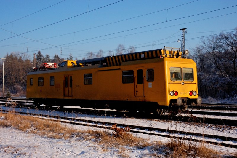 Als Wendebahnhof nutzte 708 319-9 Neuoffingen BhfJan. 2009, um von der KBS 980 kommend (Mnchen-Ulm), auf die Strecke nach Donauwrth zu wechseln. (Jan. 2009).