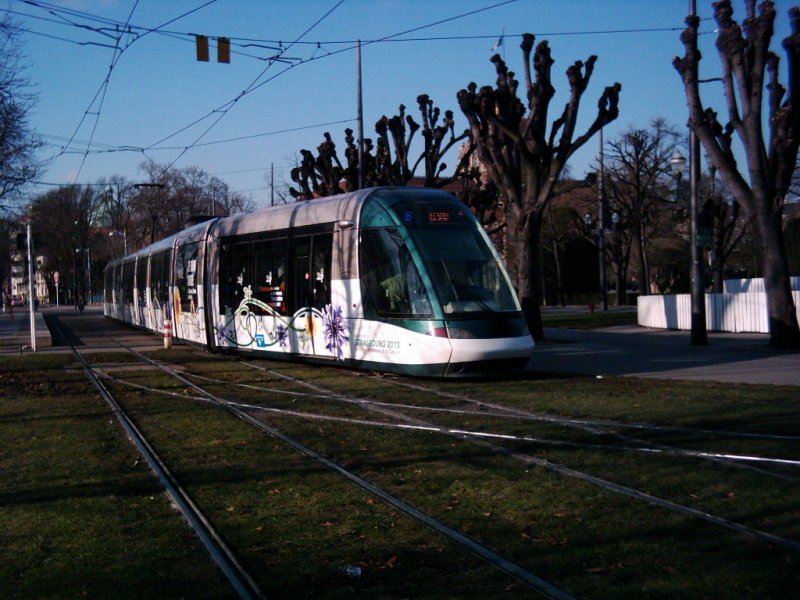 Alstom Citadis, place de la Rpublique, Strasbourg (F)