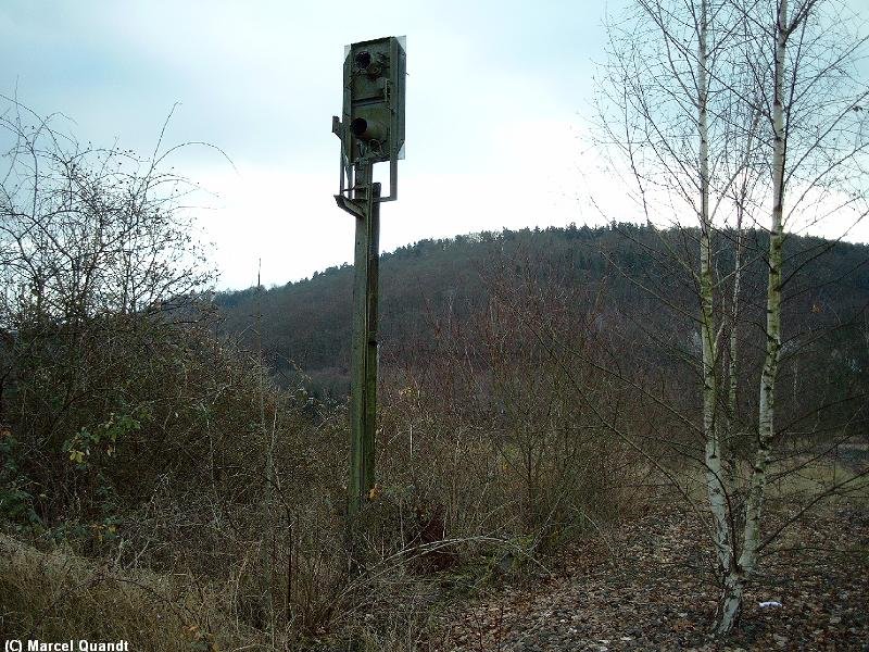 Altes B Signal in Hann.Mnden.Es fehlt nur die Scheibe und warscheinlich die Lampenfassung.