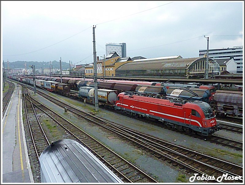 Am 12.September 2009 stand in Salzburg Hauptbahnhof eine SZ 541.