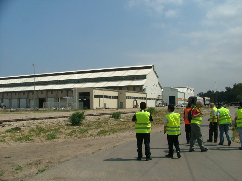 Am 14.05.2007 hatten wir die Gelegenheit, das Depot Lev Hamifratz der Israelischen Staatsbahn zu besichtigen. 