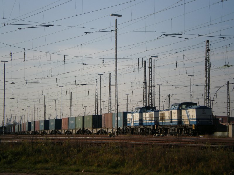 Am 15.10.07 war mal wieder das D&D Prchen,1401 und 1404, im Rbf 
Hamburg Sd zu Gast.