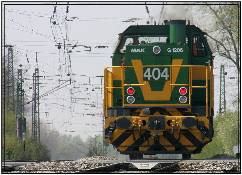 Am 21.04.2008 auf den Weg nach Gelsenkirchen-Bismarck DE404.