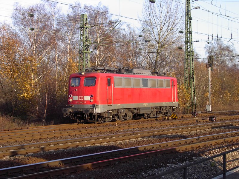Am 24.1.07 rangierte 140 442 in Bochum Langendreer.

