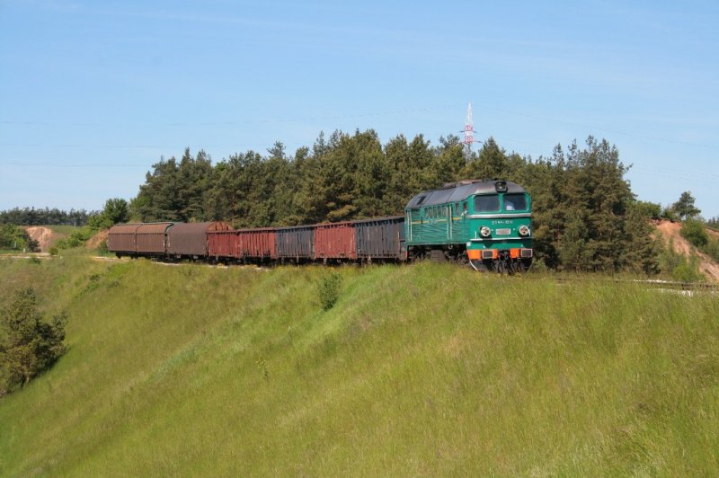 Am 29.05.2008 hat ST44-1041 Suwalki in richtung Mockava verlassen.