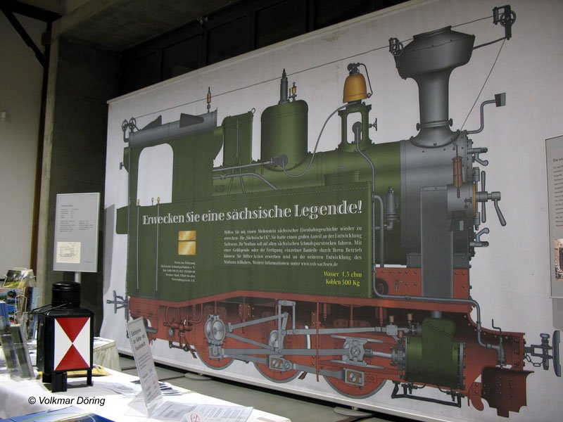 Am 31.03.2007 wurde im ehemaligen Gterboden Radebeul-Ost eine umfangreiche Ausstellung zur Baureihe Schsische I K erffnet. Der Neubau von Lok No 54 hat bereits begonnen. Unter dem Motto  Erwecken Sie eine schsische Legende  wird weiterhin um Spenden gebeten.
