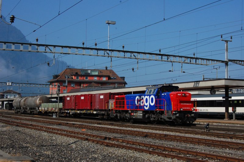 Am 843 052 am 28.09.2009 in Arth-Goldau