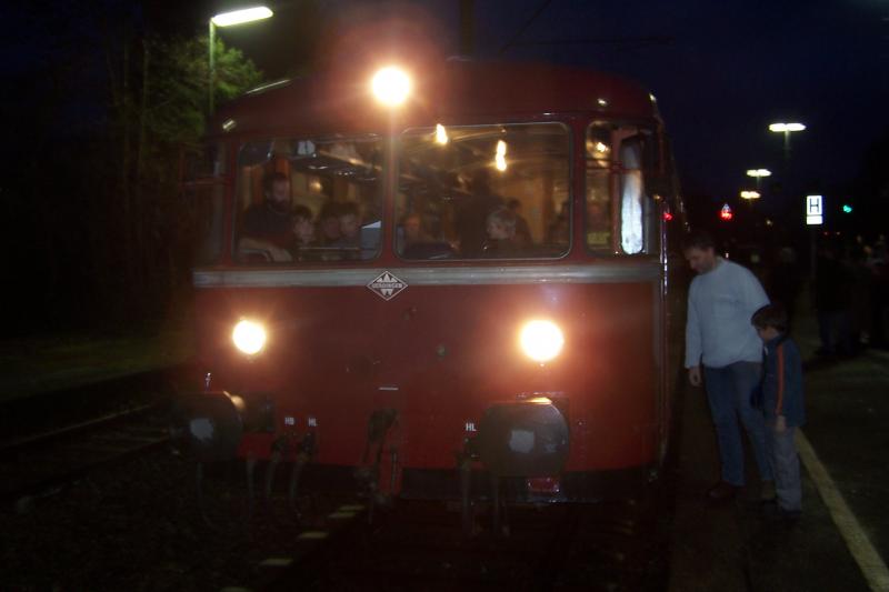 Am Abend kurz vor Horb - und die Wanne ist voll. Aber bald ist Feierabend