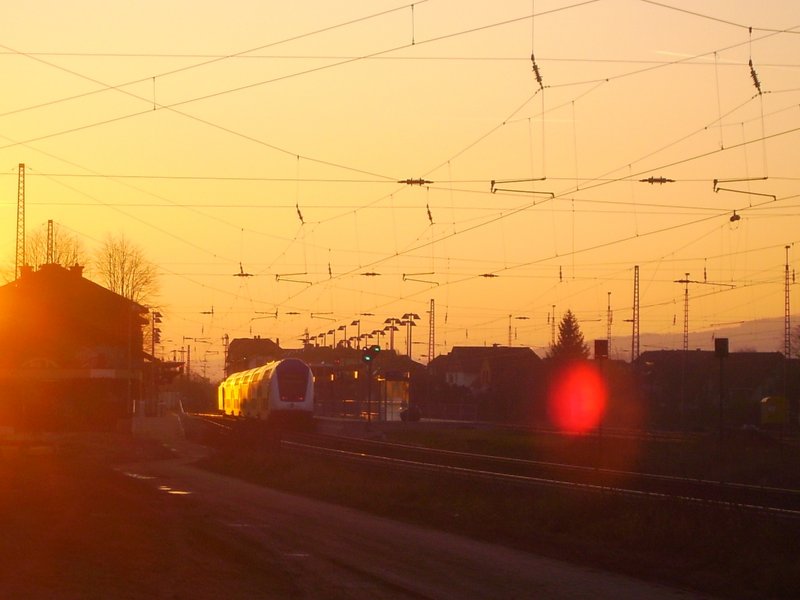Am Nachmittag des 26.12.2006 steht ME 80851 in Nordstemmen zur Abfahrt bereit. Auf nach G�ttingen - Immer dem Sonnenuntergang entgegen!