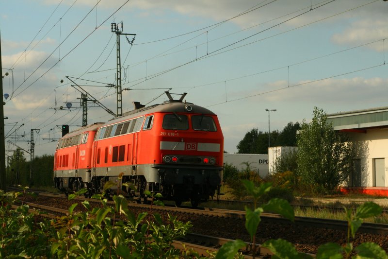 Am Schluss von dieser Lz hngt 217 018.Obertraublingen13.09.07