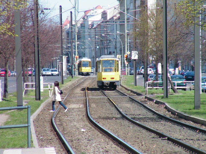 Anfang April 2007 in Berlin Ost.