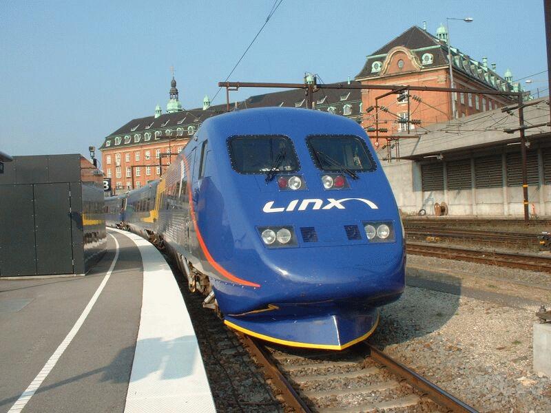 Ankunft von Linx X2K 2038 am 09.09.2002 von Gteborg C in Kopenhagen H.