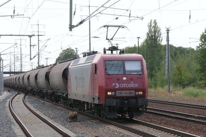 arcelor 145-CL 001 am 07.08.2009 in Berlin Schnefeld