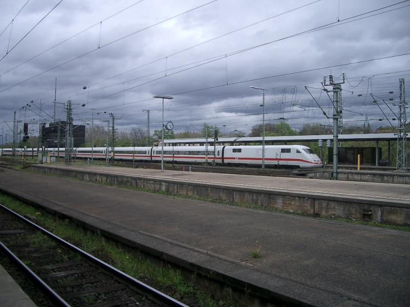 Arriving at Stuttgart Hbf