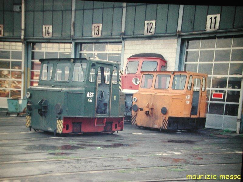 ASF 44 + ASF 108 - Saalfeld Depot - 02.09.2000