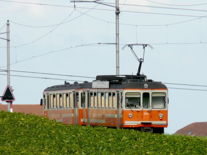 asm -  Regio mit Steuerwagen und Triebwagen unterwegs nach Wiedlisbach am 02.08.2008