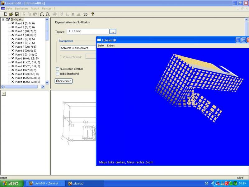 Auch der Editor macht mal Probleme.