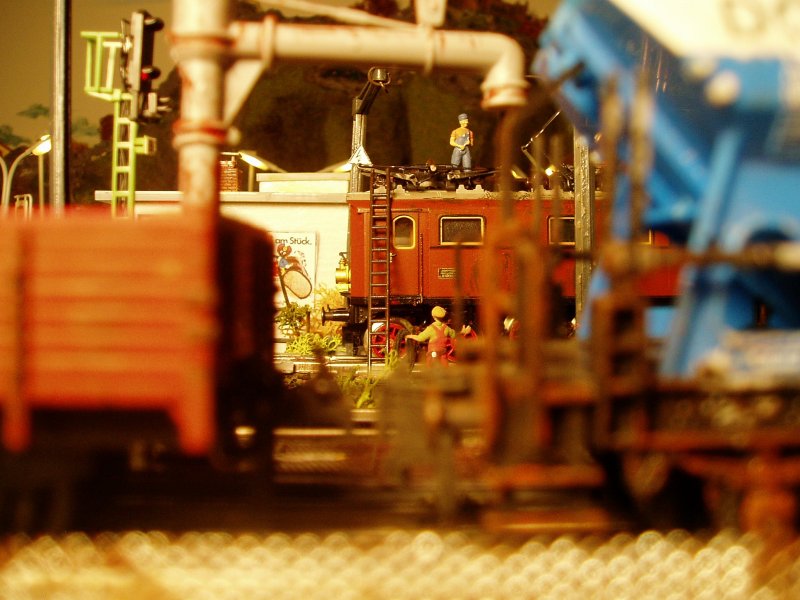 Auch hier sieht man schn die Wirkung von aufgepinseltem Rost.