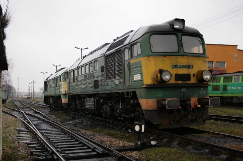 Auch ST44-700 wartet auf neue Aufgaben.Suwalki den 28.12.2006