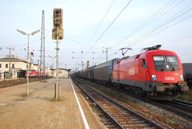 Audizug von Gyr kommend bei der Durchfahrt in Wien Htteldorf (10.10.2008)