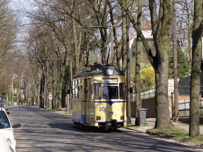 Auf dem Weg nach Rahnsdorf.
