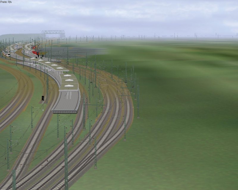 Aufbau meines neuen Bahnhofs